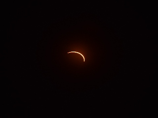 Eclipse - Just after third contact