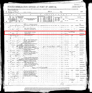 Mount Clay Passenger Manifest Right Side